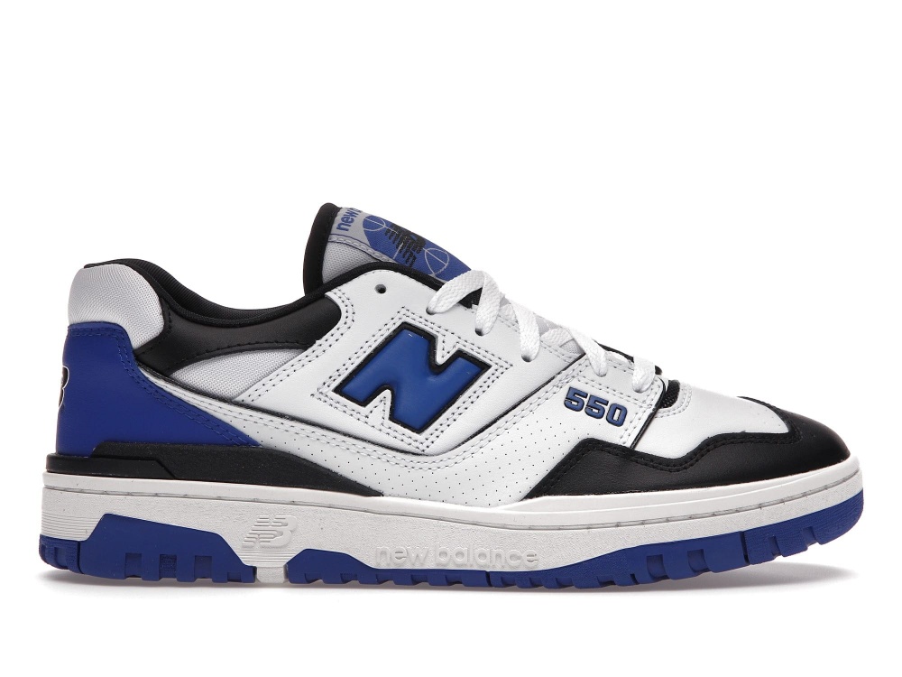 New Balance 550, White Royal Black