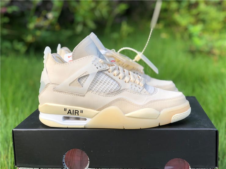 Air Jordan 4 Retro Off-White Sail