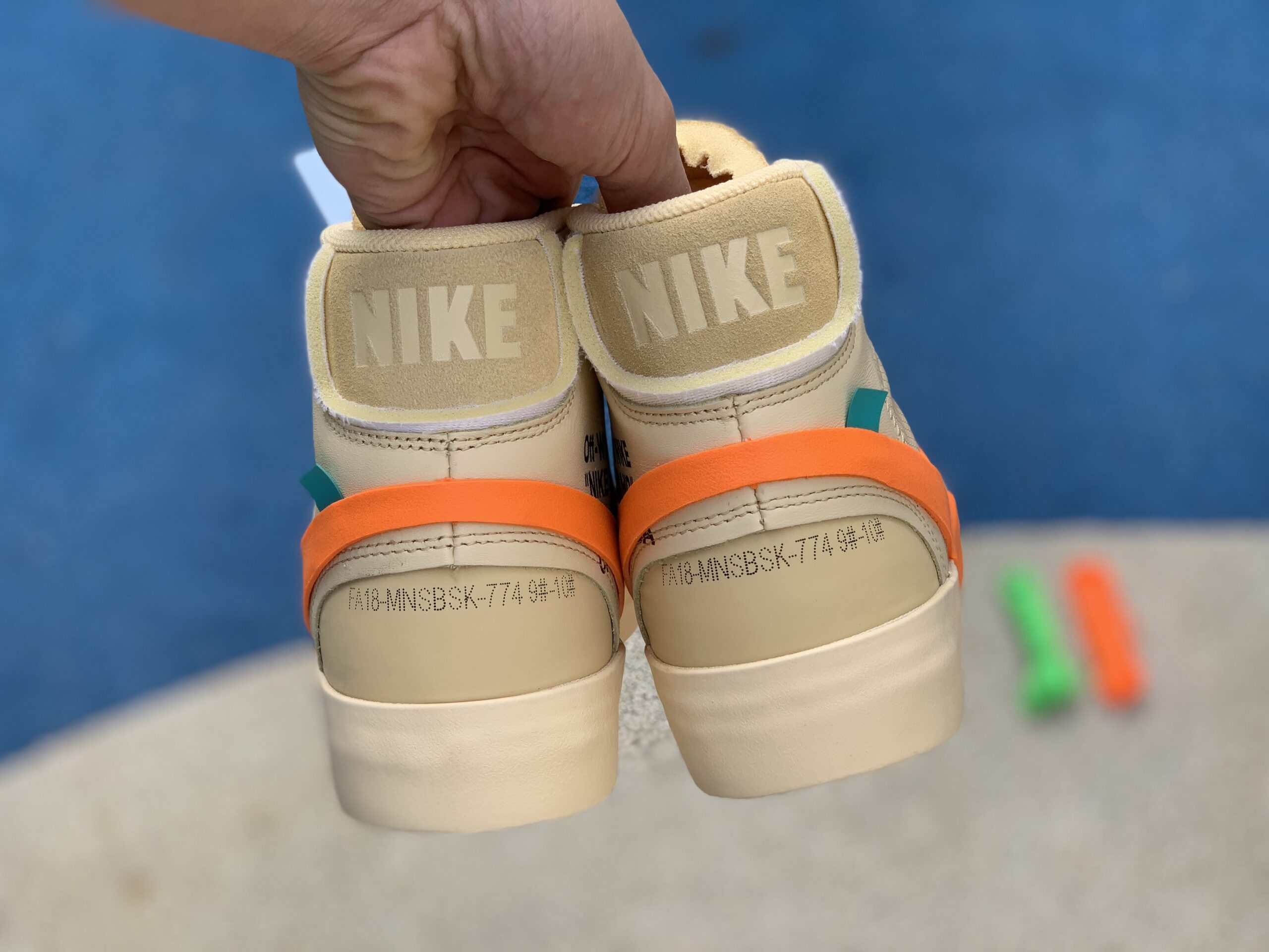 Nike Blazer Mid Off-White All Hallow’s Eve Extended Size