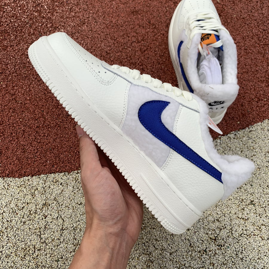 Nike Air Force 1 Low Sherpa Fleece White