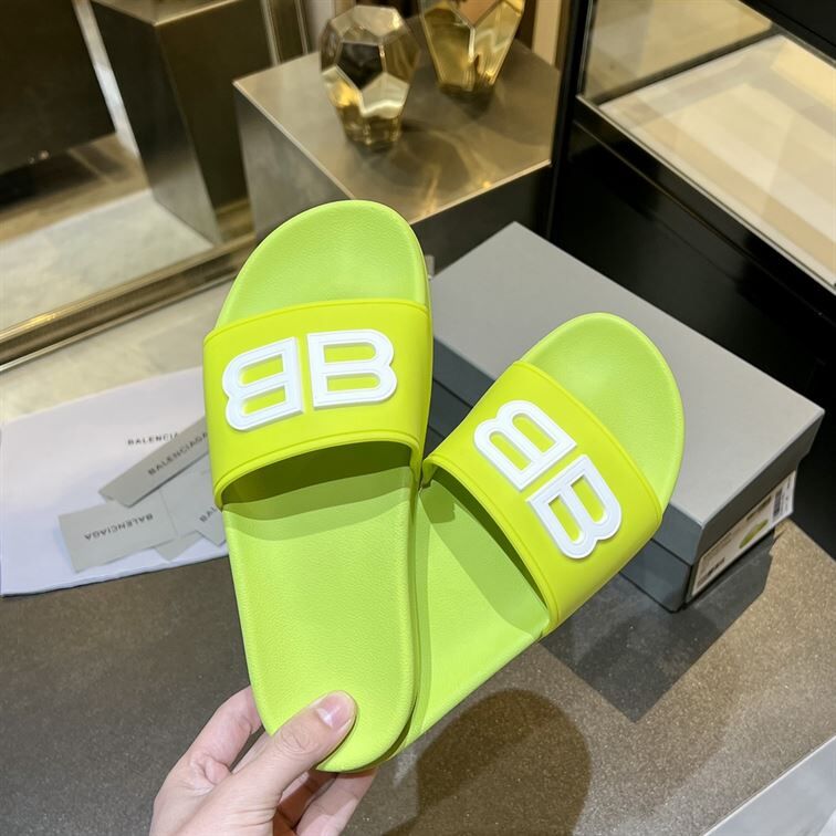 BALENCIAGA BB POOL SLIDE SANDALS – BBD012