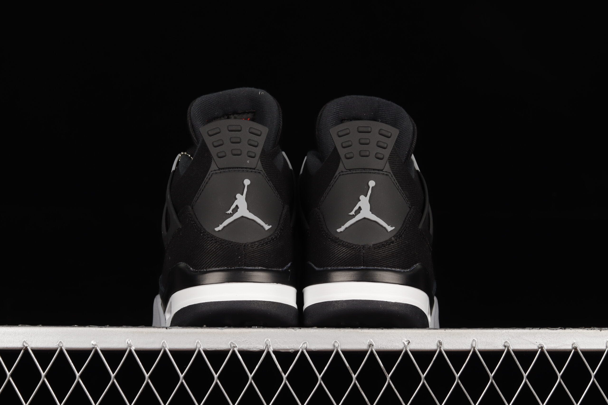 Air Jordan 4 Black Canvas