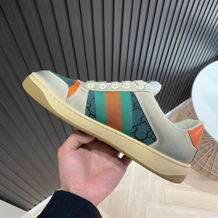 GUCCI SCREENER GG WHITE GREEN – GCC056