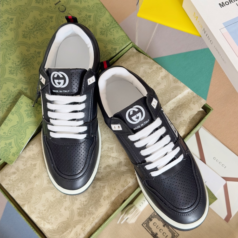 Gucci Black Mid Sneaker – GCC164