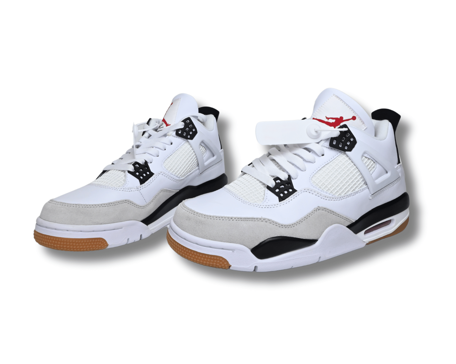 Nike SB X Air Jordan 4 White Gray Black