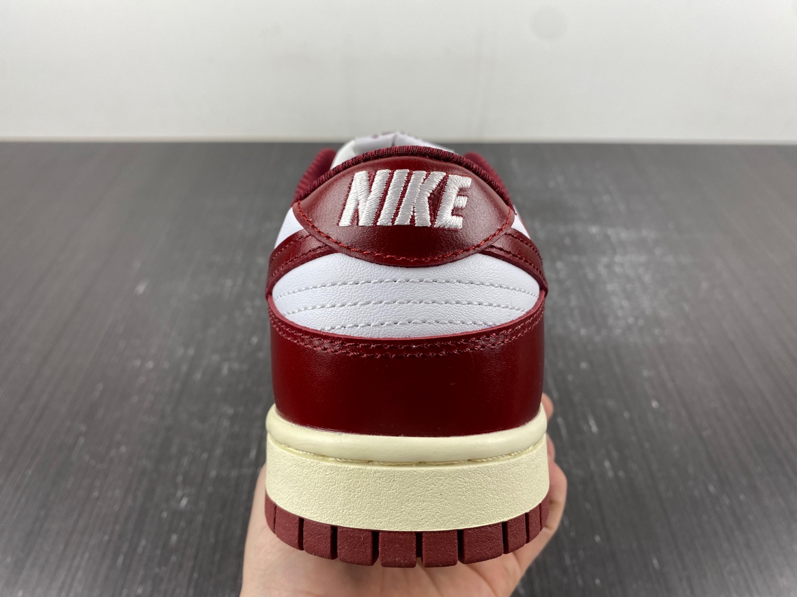 Nike Dunk Low PRM Vintage Team Red