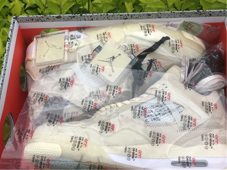 Air Jordan 4 Retro Off-White Sail