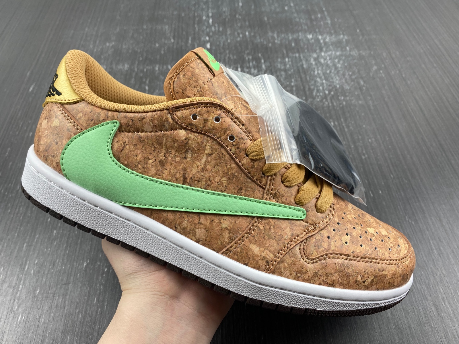 Travis Scott x Air Jordan 1 Brown and Green