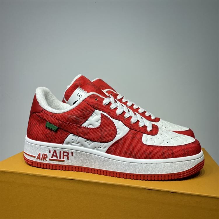 LOUIS VUITTON X NIKE AIR FORCE 1 LOW-TOP SNEAKERS – LVS133
