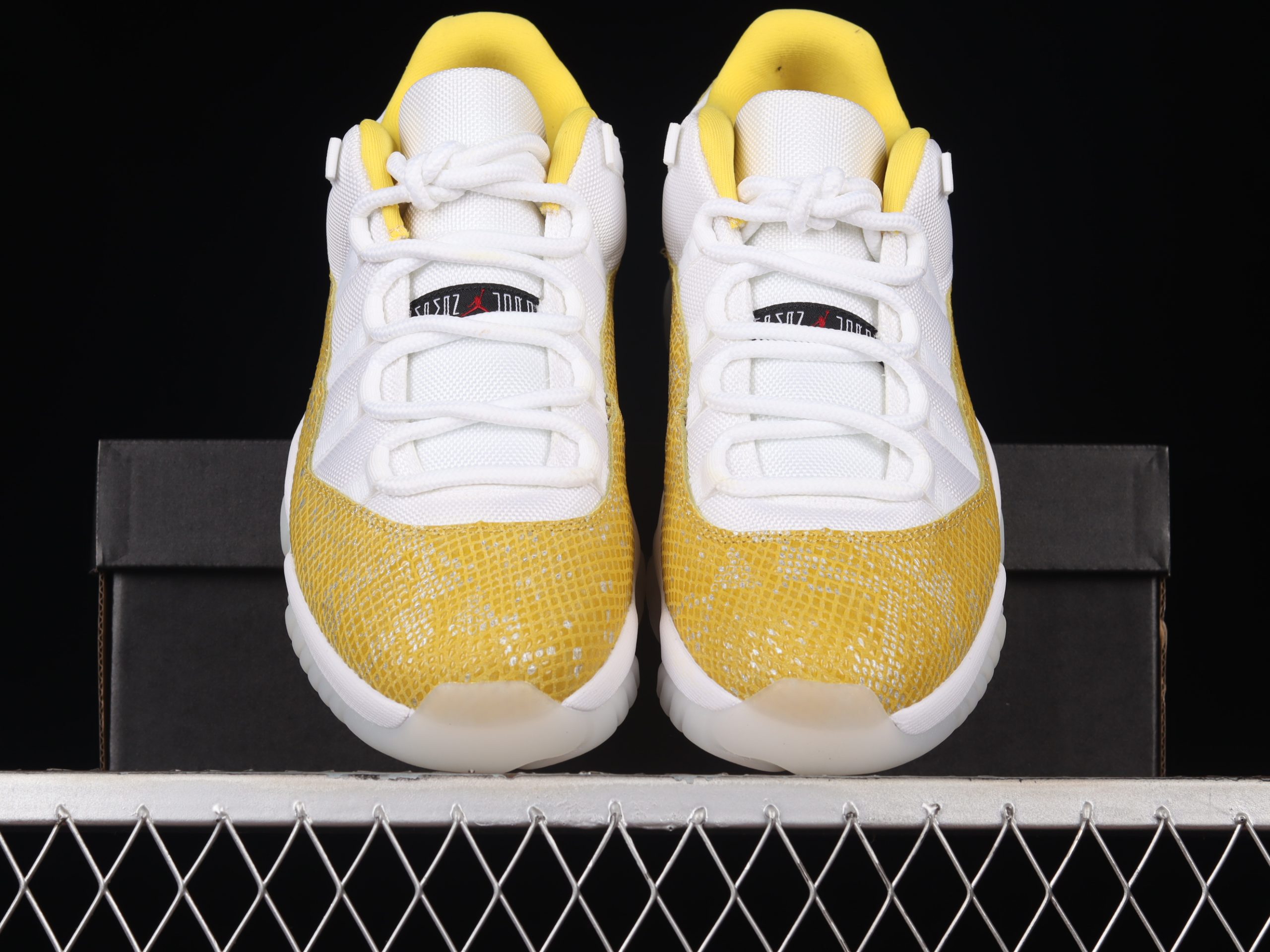 Air Jordan 11 Low Yellow Snakeskin