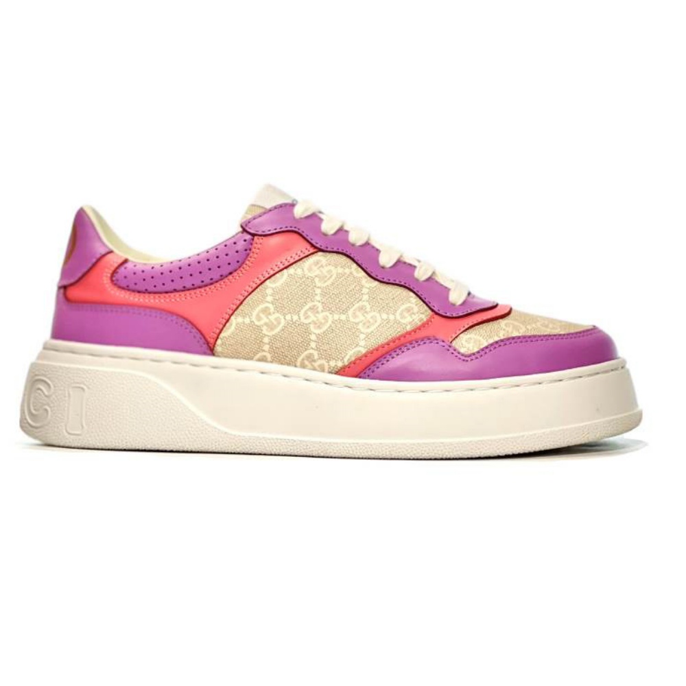 Gucci GG Supreme Canvas Purple Sneakers – GCC198