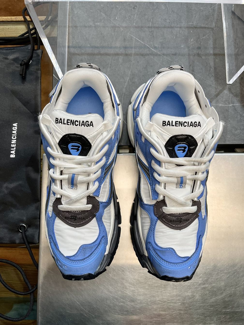 BALENCIAGA RUNNER SNEAKER ‘BLUE GREY’ – BLA077