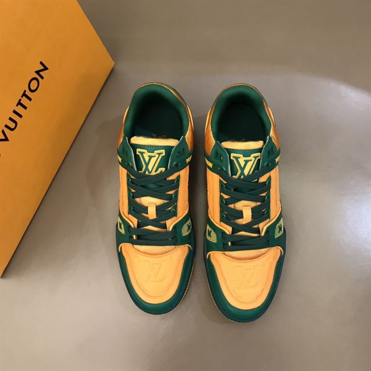 LOUIS VUITTON TRAINER VIRGIL ABLOH SNEAKERS IN GREEN – LVS049