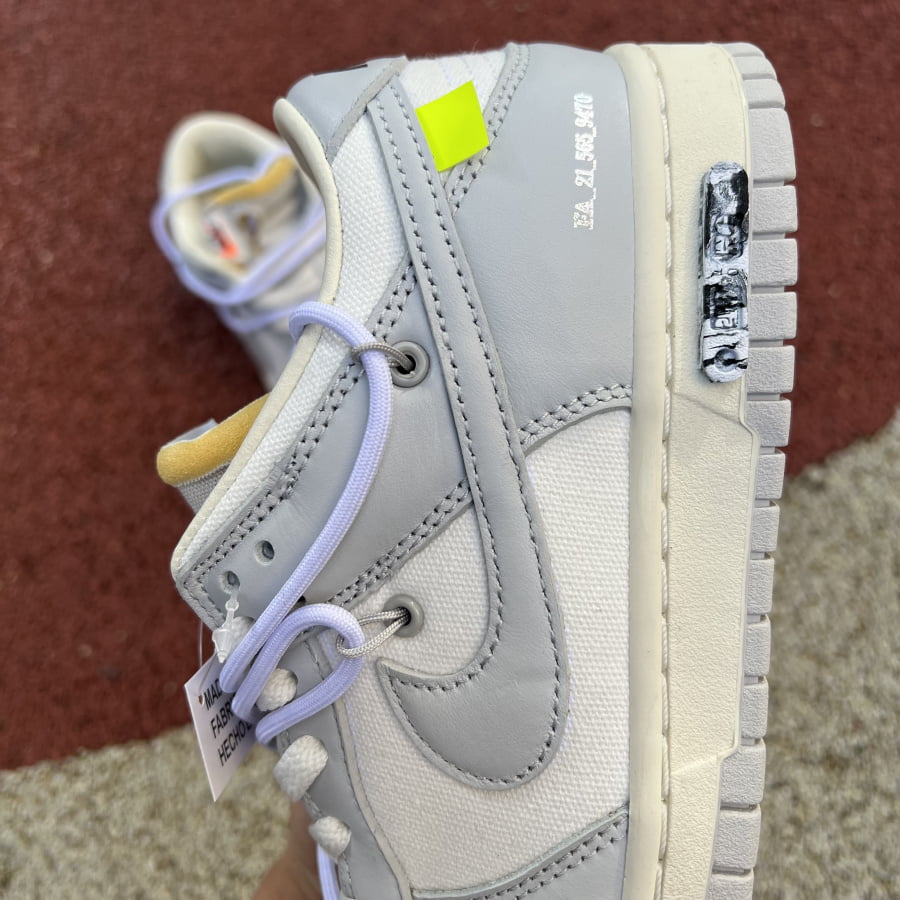 Off White Nike Dunk Lot 49