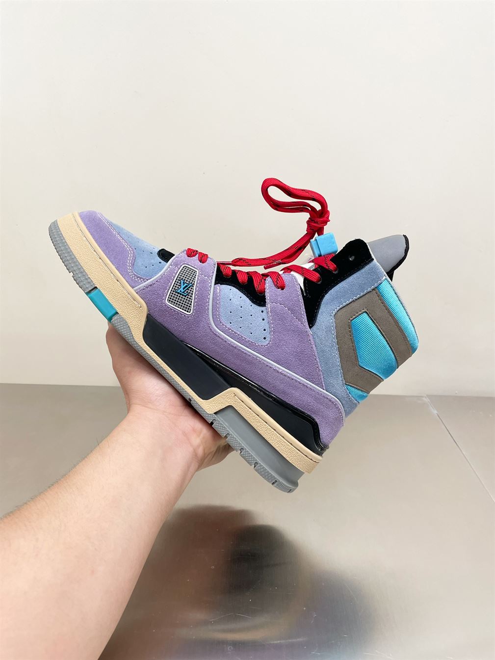 LOUIS VUITTON LV TRAINER SNEAKER BOOT – LVS069