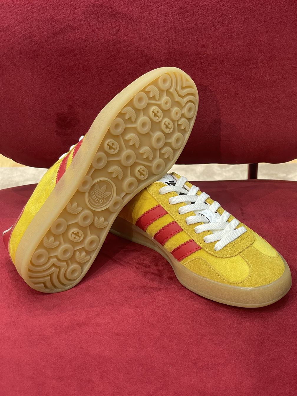 GUCCI X ADIDAS MENS GAZELLE SNEAKER – GCC023