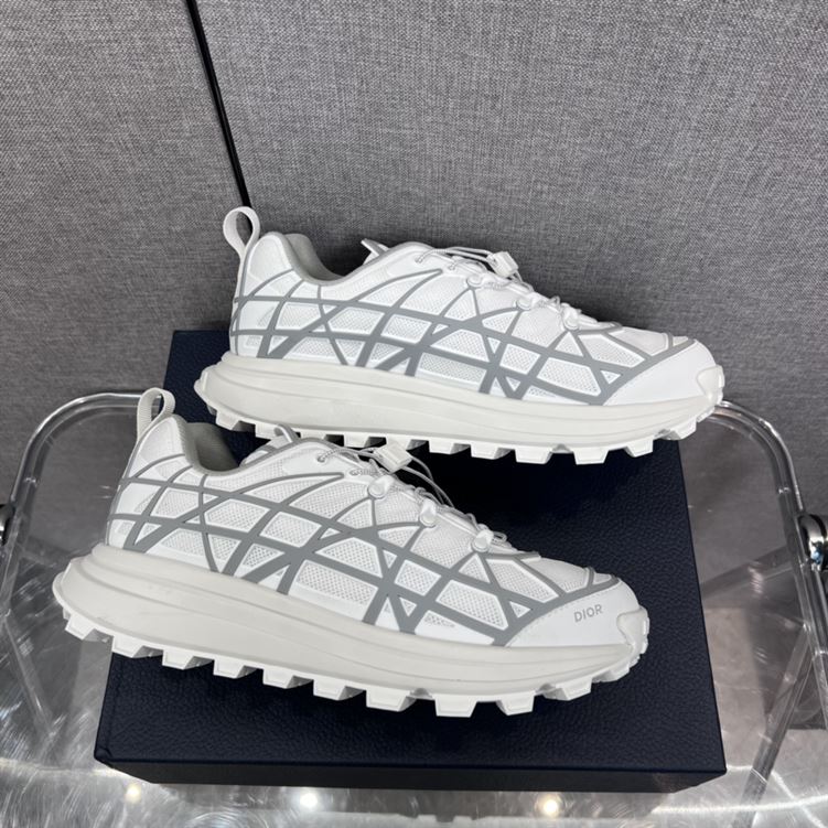 DIOR B31 RUNNER SNEAKER WHITE GREY – DO098