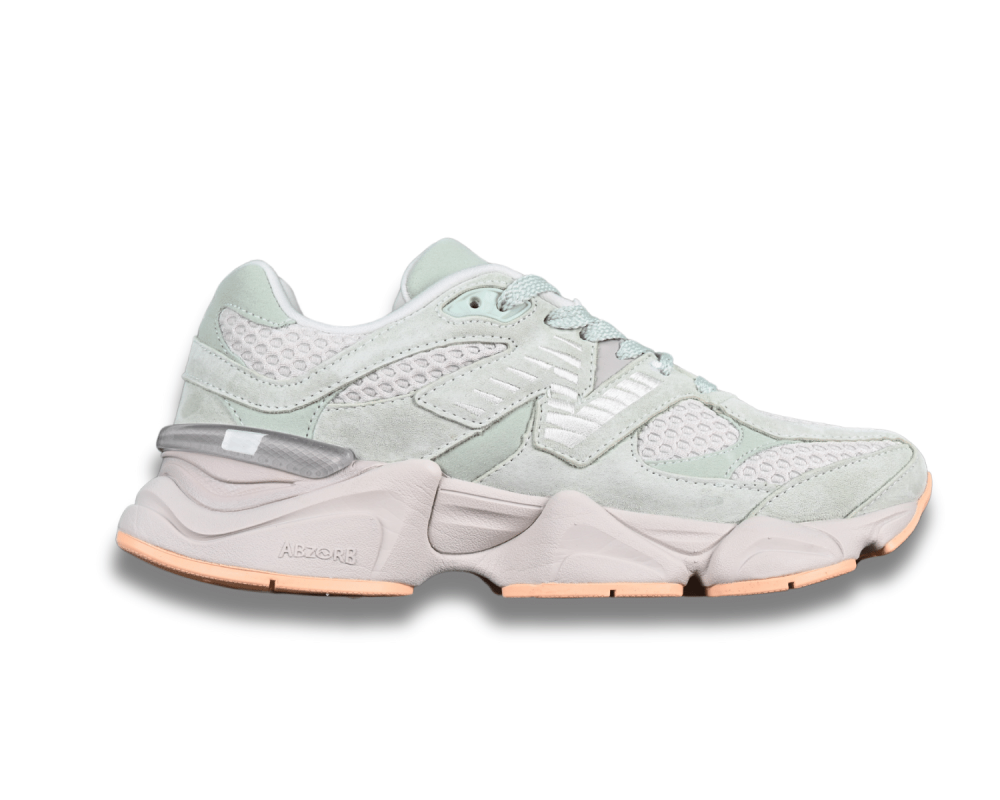 New Balance 9060 The Whitaker Group Missing Pieces Silver Moss Green