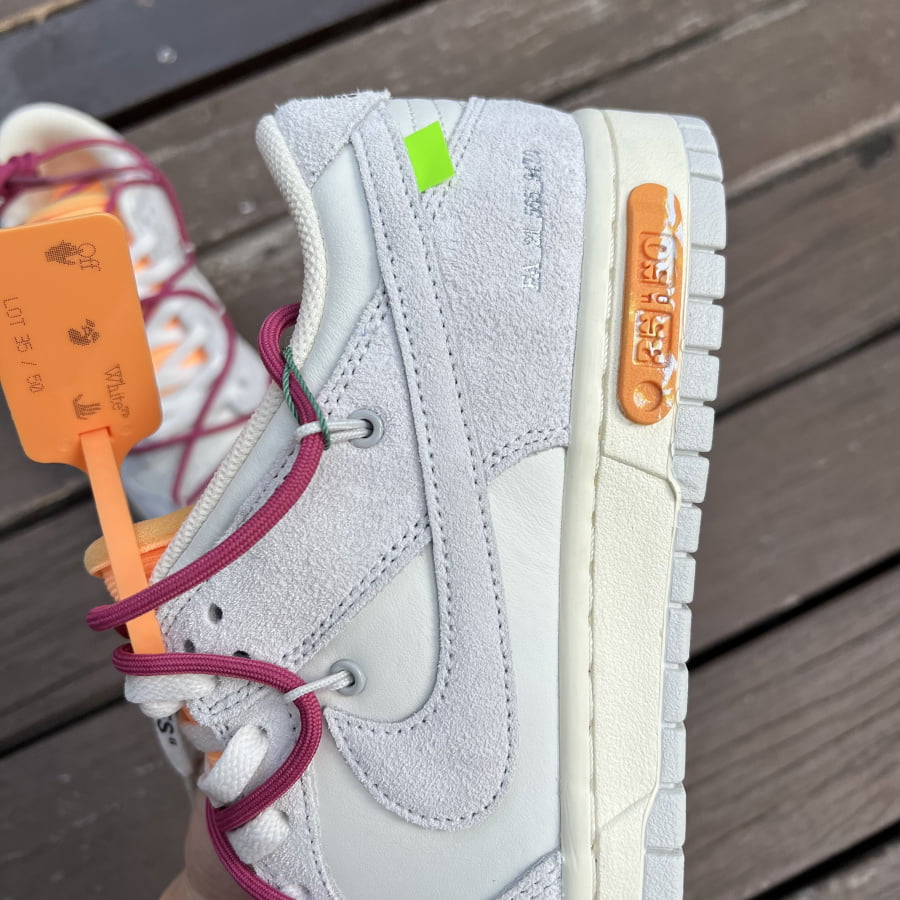 Off White Nike Dunk Lot 35