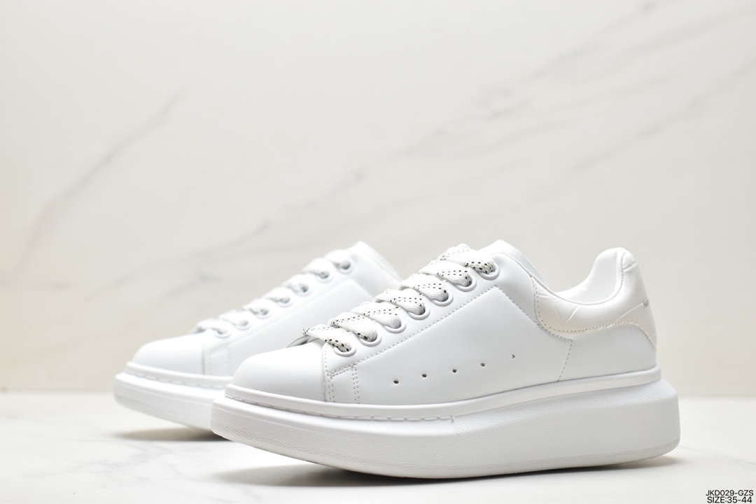 ALEXANDER MCQUEEN OVERSIZED LEATHER SNEAKERS