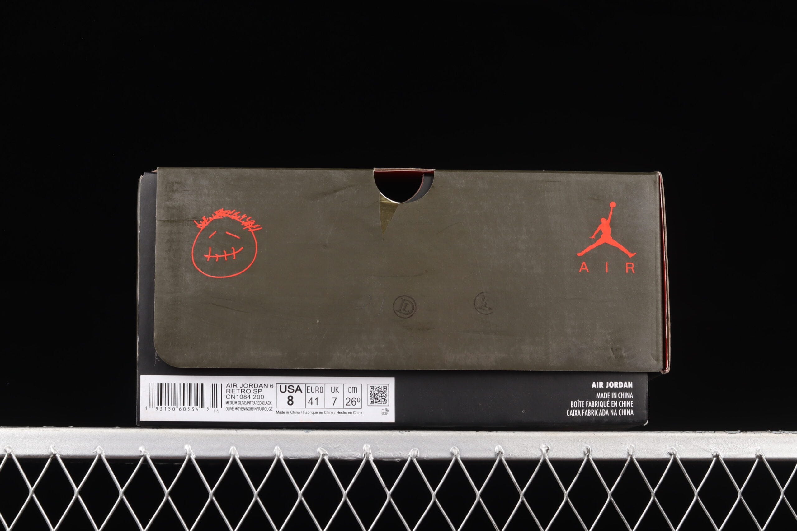 Jordan 6 Retro Travis Scott Olive