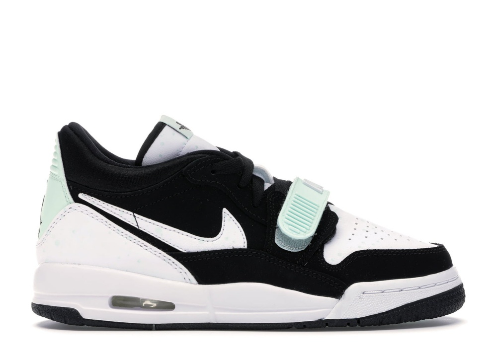 Jordan Legacy 312 Low Black White Teal Tint