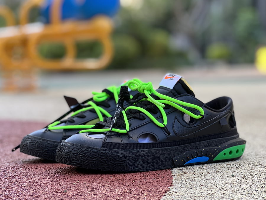 Nike Blazer Low 77 Off-White Electro Green