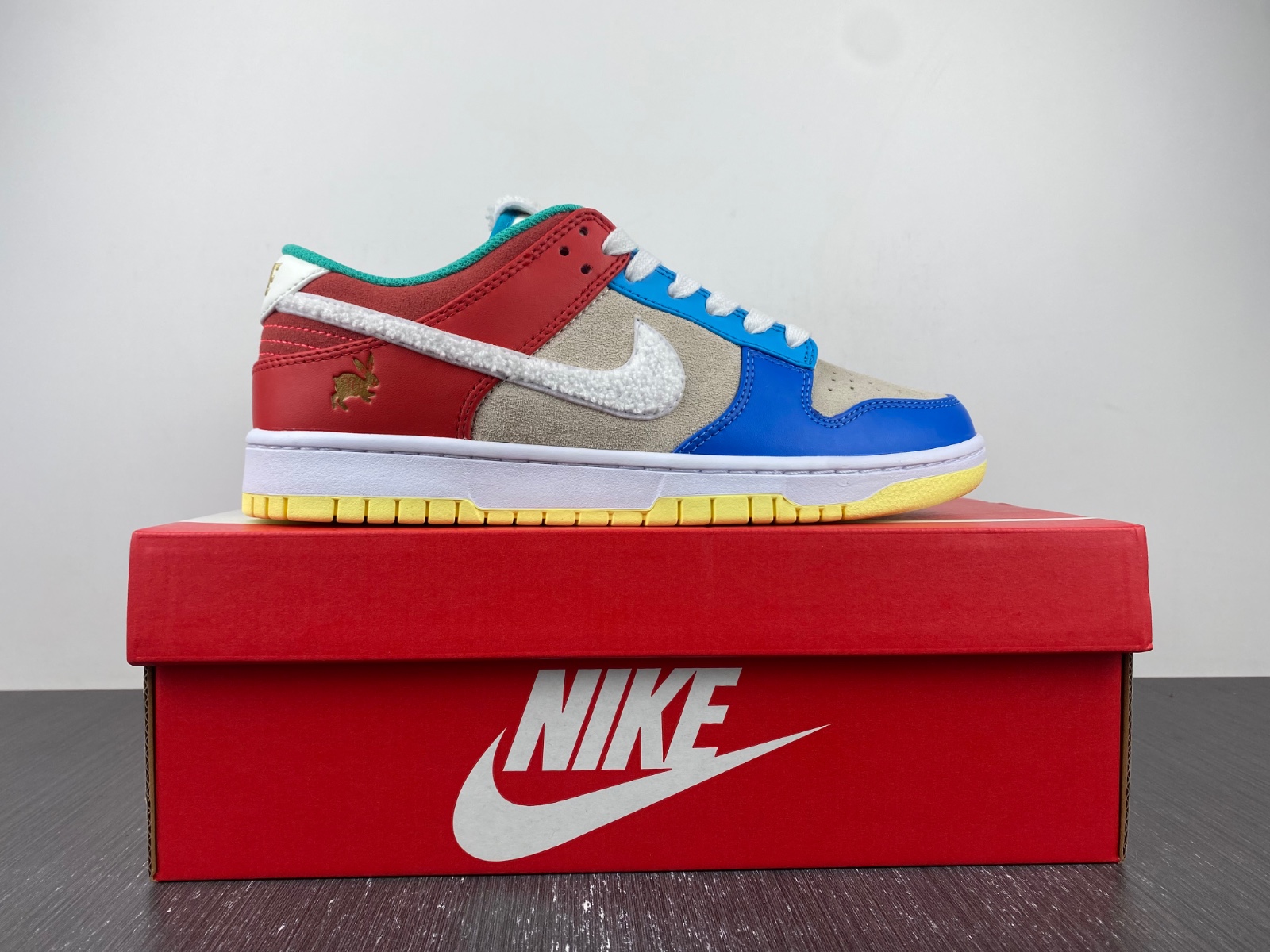 Nike Dunk Low Retro PRM Year of the Rabbit Blue Orange Cream