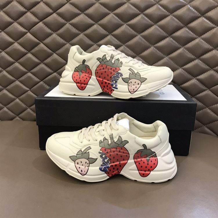 GUCCI RHYTON STRAWBERRY SNEAKERS – GCC018