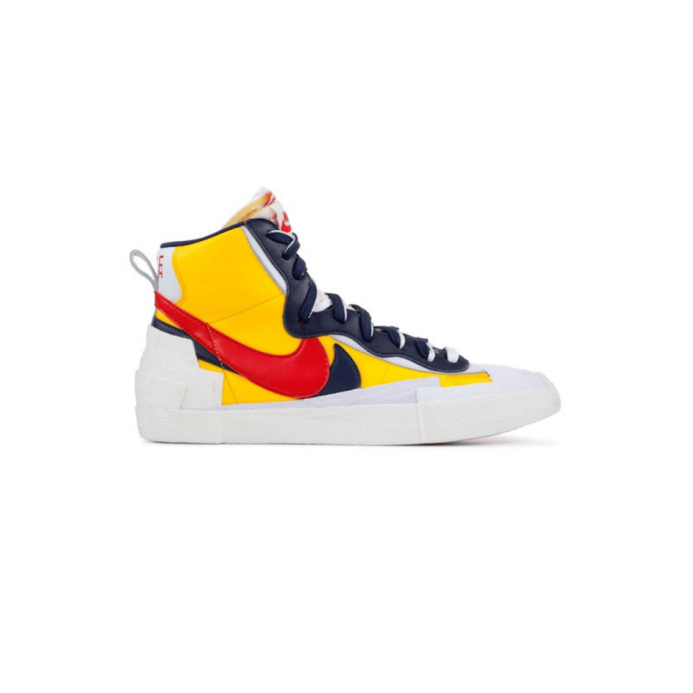 Nike Blazer Mid Sacai White Yellow