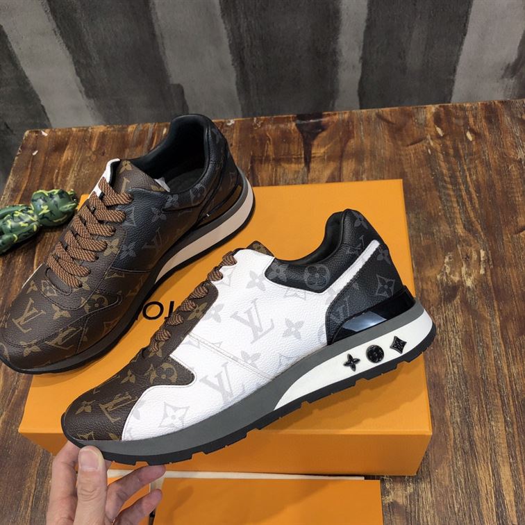LOUIS VUITTON RUN AWAY SNEAKERS IN SLIVER – LVS008