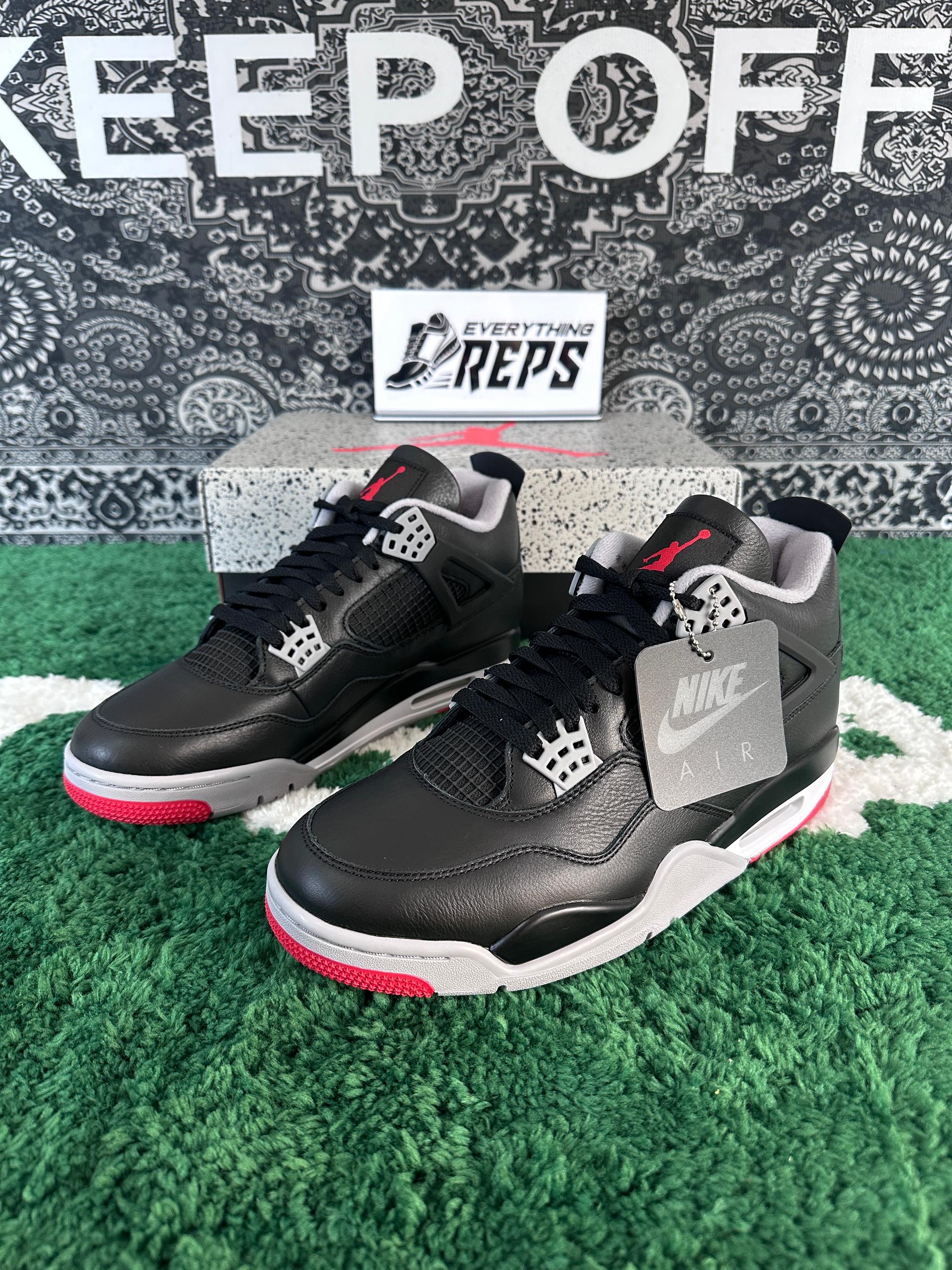 Air Jordan 4 Retro Bred Reimagined