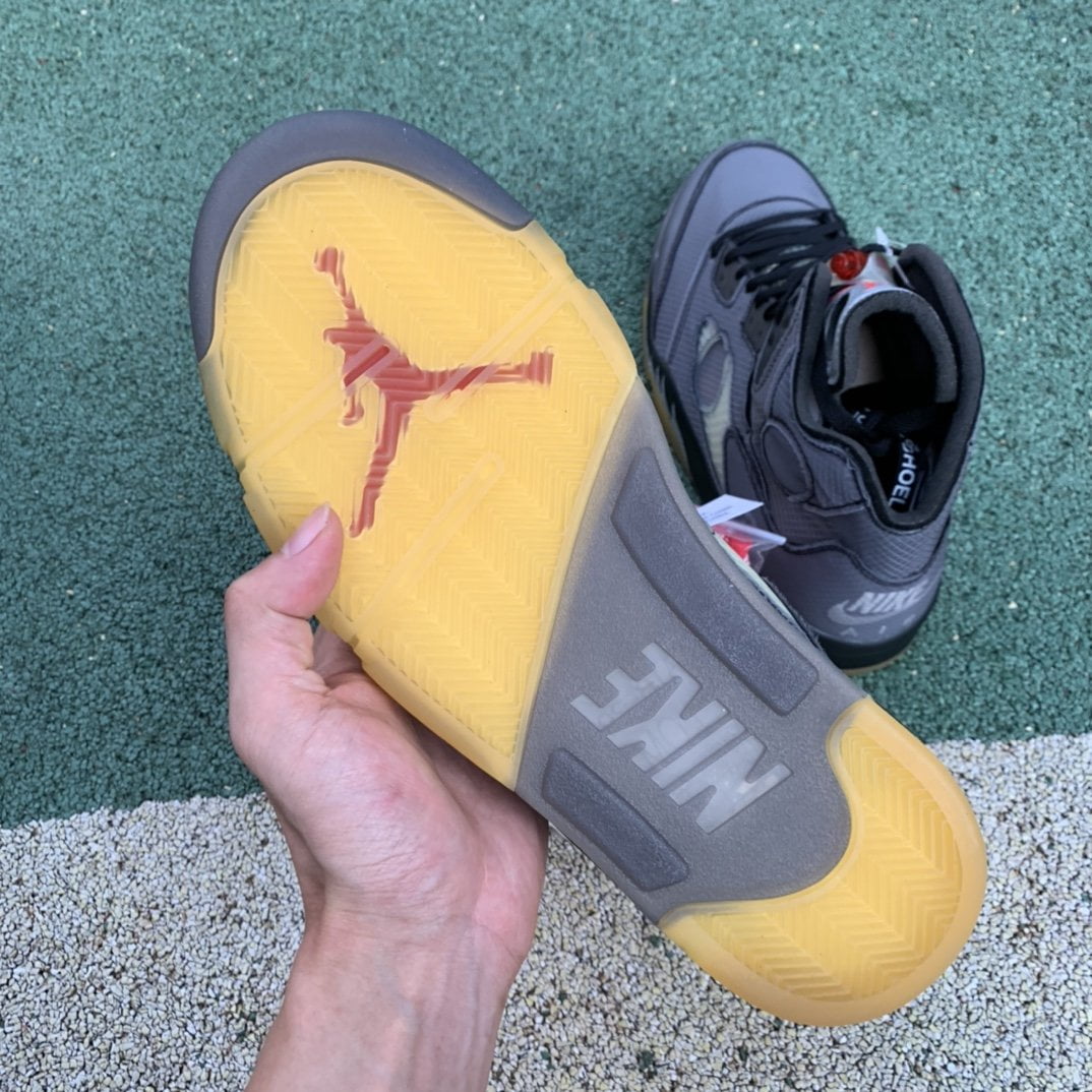 Air Jordan 5 Retro Off-White Black