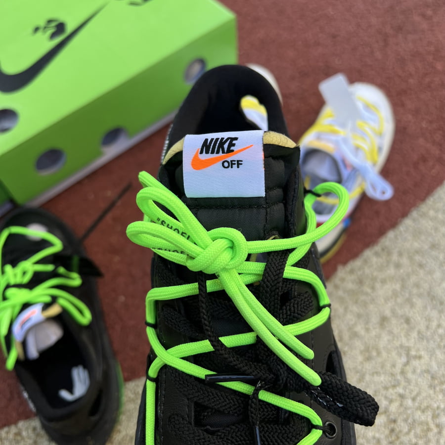 Nike Blazer Low 77 Off-White Electro Green