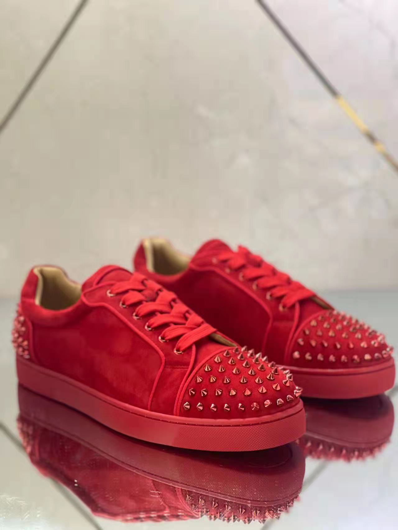 Christian Louboutin Seavaste 2 Orlato Flat Red