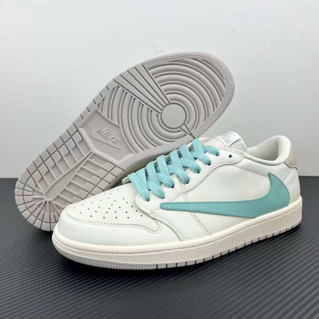 Travis Scott x Air Jordan 1 Low Cream Tiffany