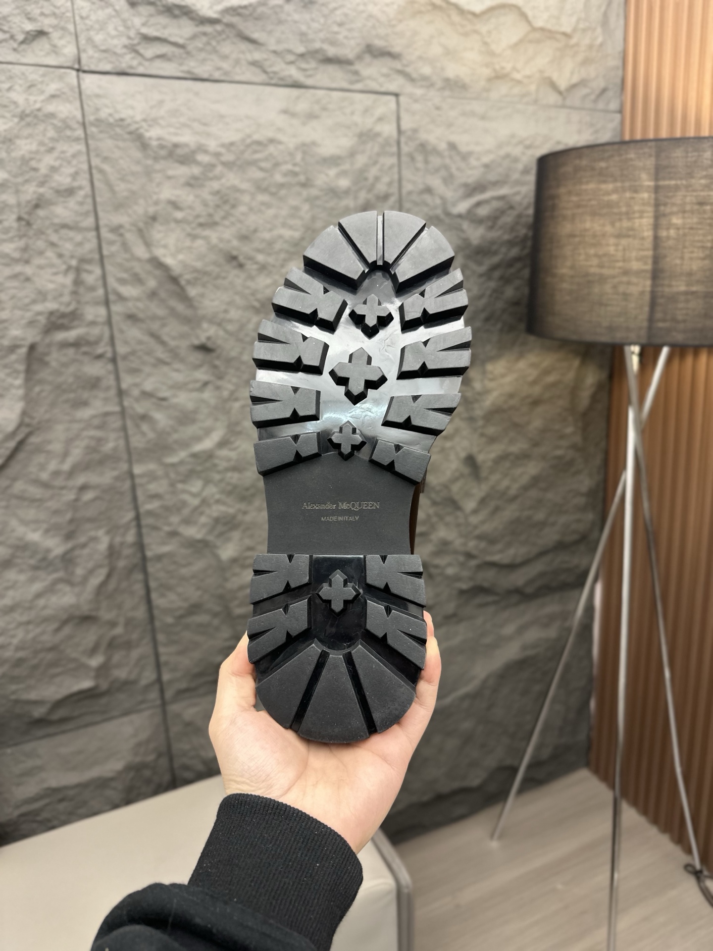 ALEXANDER MCQUEEN new men's derby shoes