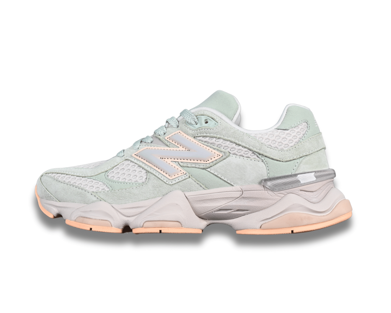 New Balance 9060 The Whitaker Group Missing Pieces Silver Moss Green