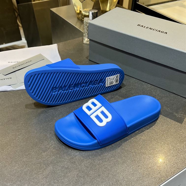 BALENCIAGA BB POOL SLIDE SANDALS – BBD013