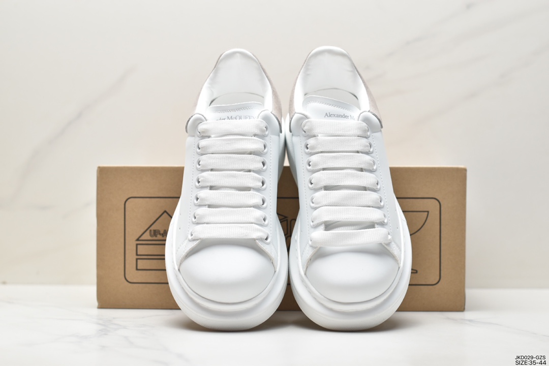 ALEXANDER MCQUEEN OVERSIZED LEATHER SNEAKERS