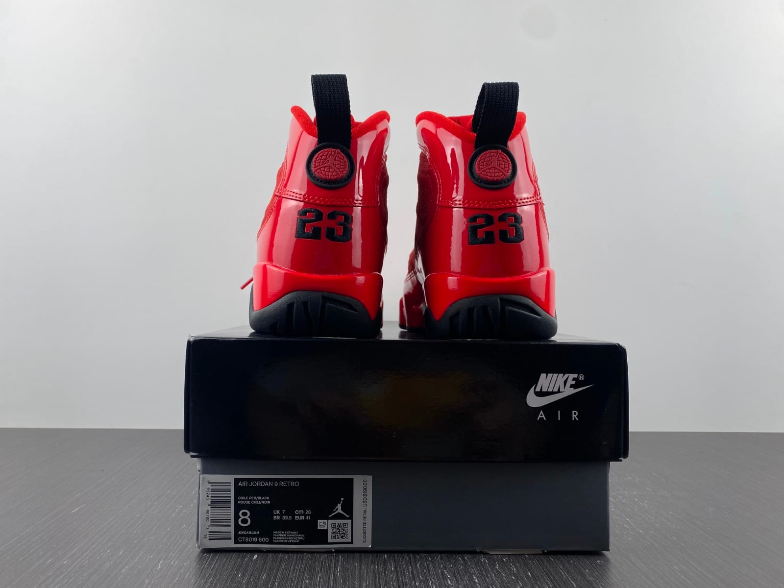 Jordan 9 Retro Chile Red