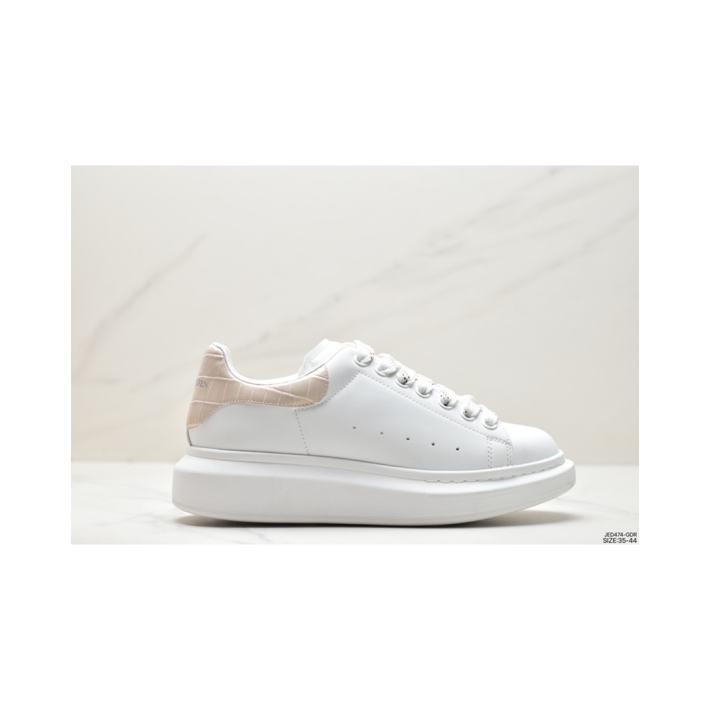 ALEXANDER MCQUEEN OVERSIZED LEATHER SNEAKERS