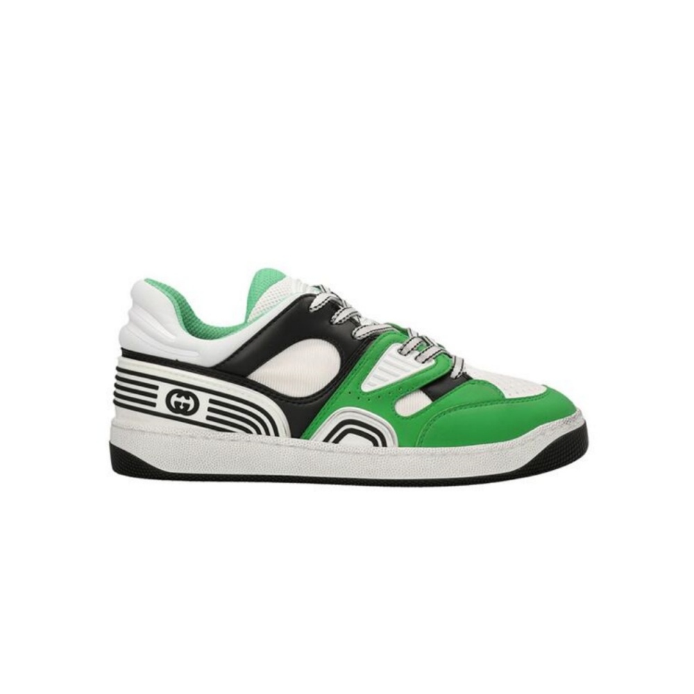 GUCCI BASKET SNEAKER IN GREEN DEMETRA – GCC109
