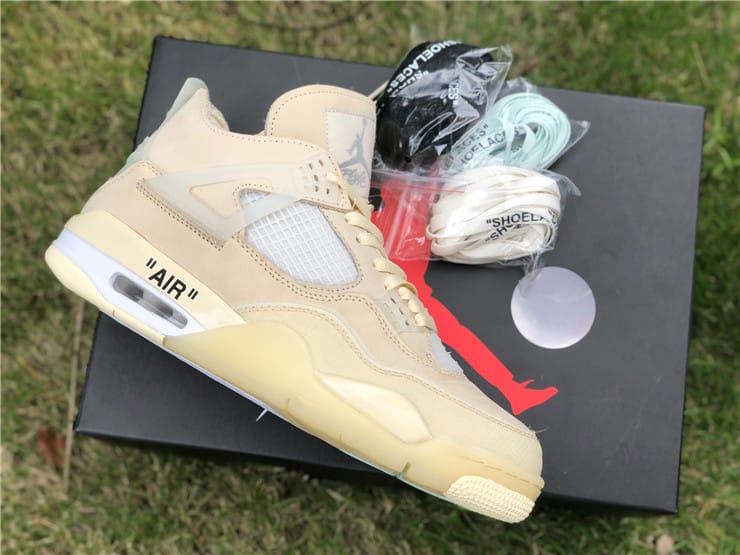 Air Jordan 4 Retro Off-White Sail