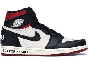 Jordan 1 Retro High “Not for Resale” Varsity Red
