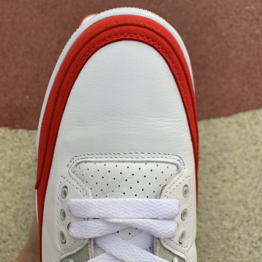 Air Jordan 3 Retro Tinker White University Red