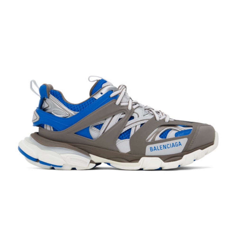 BALENCIAGA TRACK SNEAKER IN BLUE BROWN – BLA089