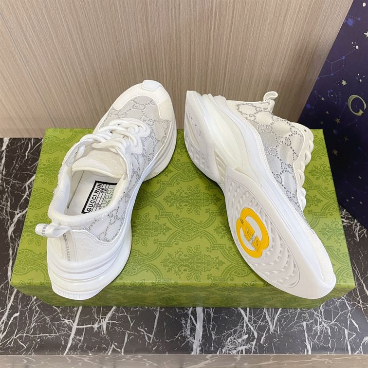 GUCCI RUN GG CRYSTAL SNEAKER – GCC014