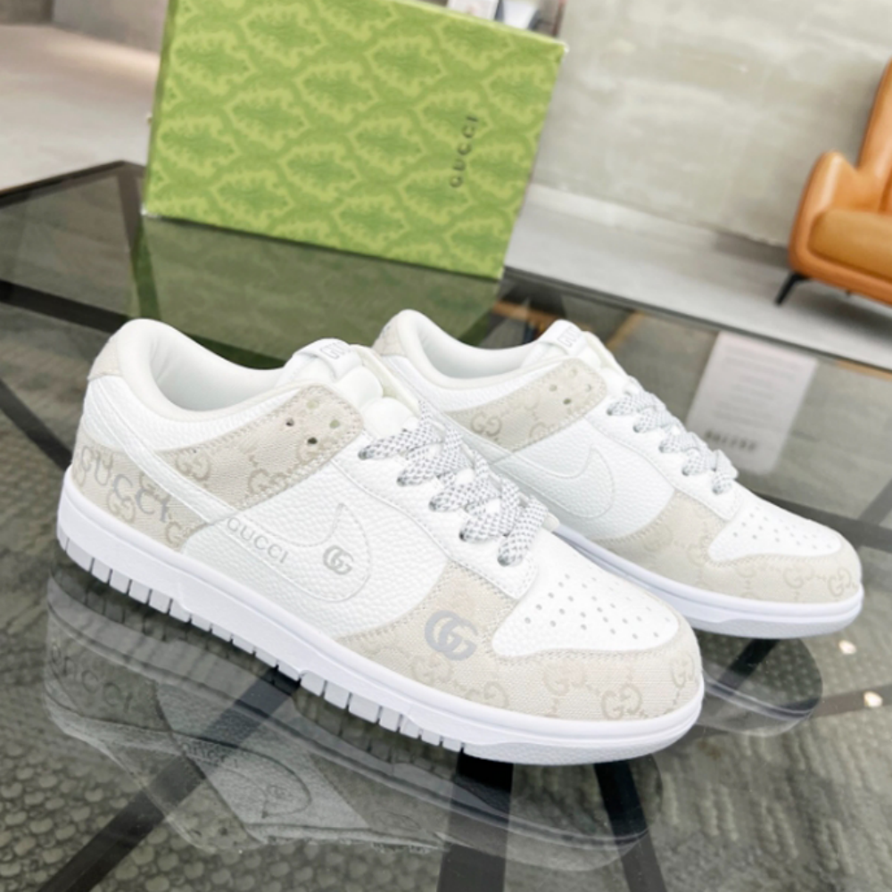 Gucci White Beige Sneaker – GCC160