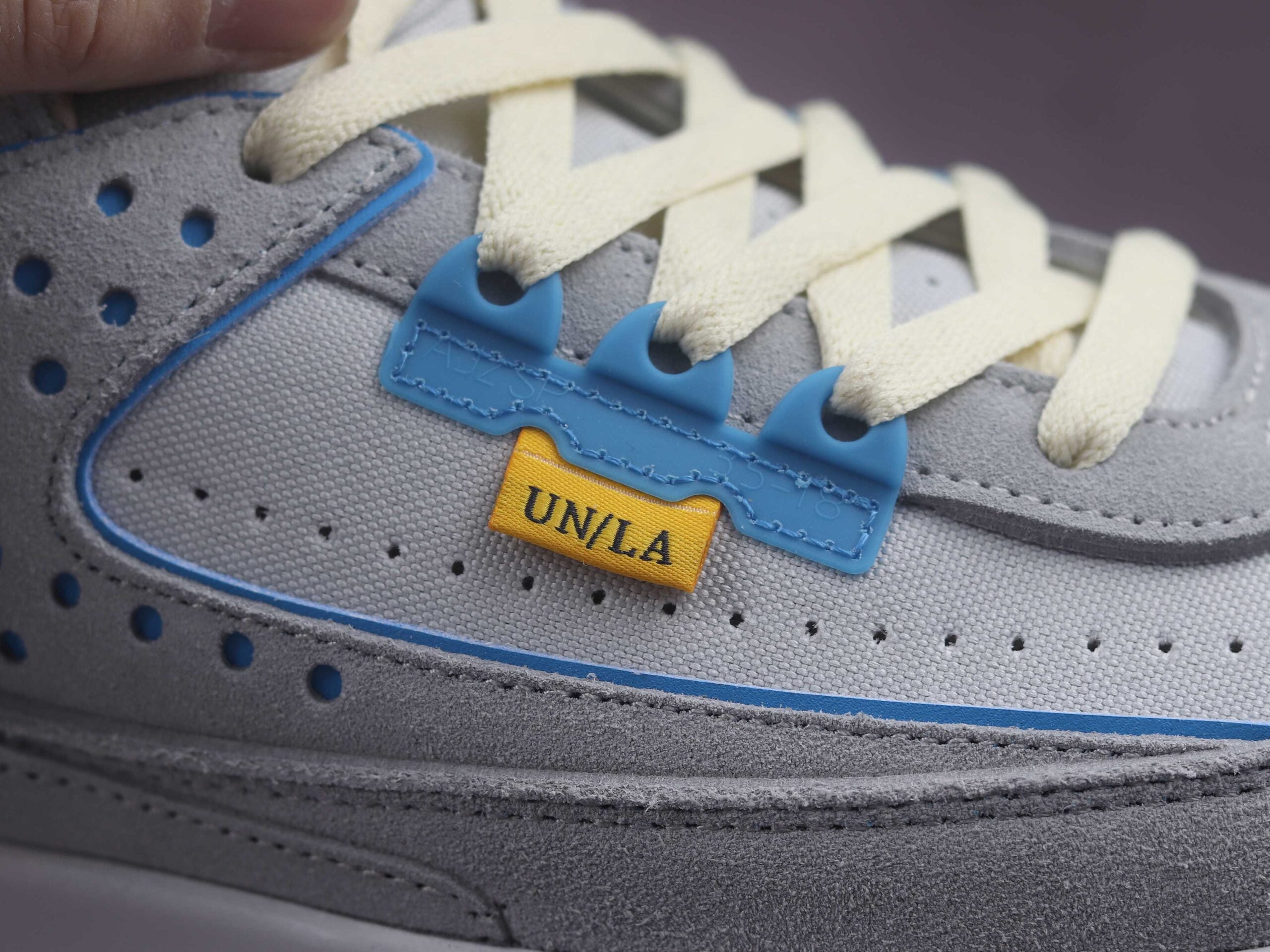 Jordan 2 Retro SP Union Grey Fog